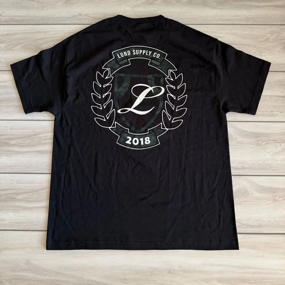 LGND Supply Co 2018 Graphic Tee Black Various Sizes NWT
